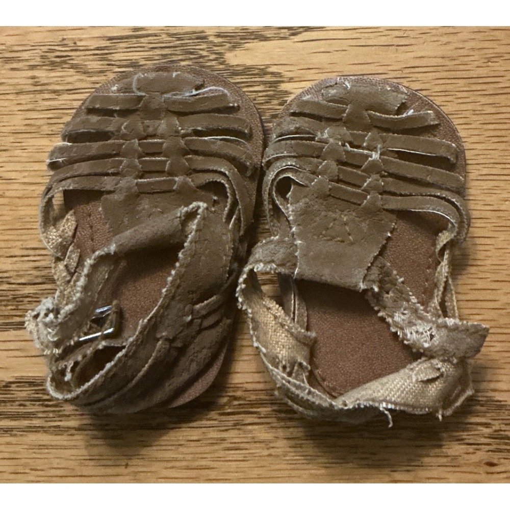 American Girl Doll girl of today picnic outfit Huarache Sandals Woven Buckle